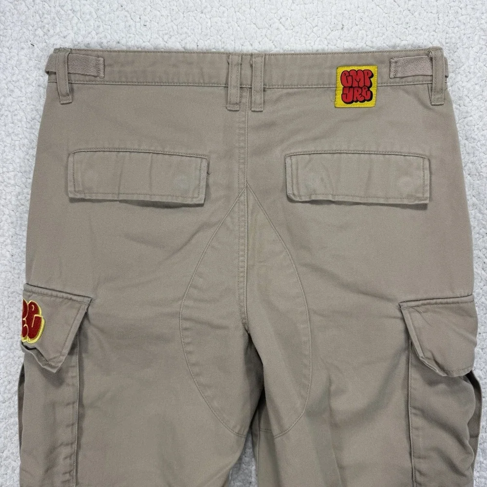 Empyre Relax Cargo Pants Men's 28 (Actual 31x27) Embroidered Skate Y2K